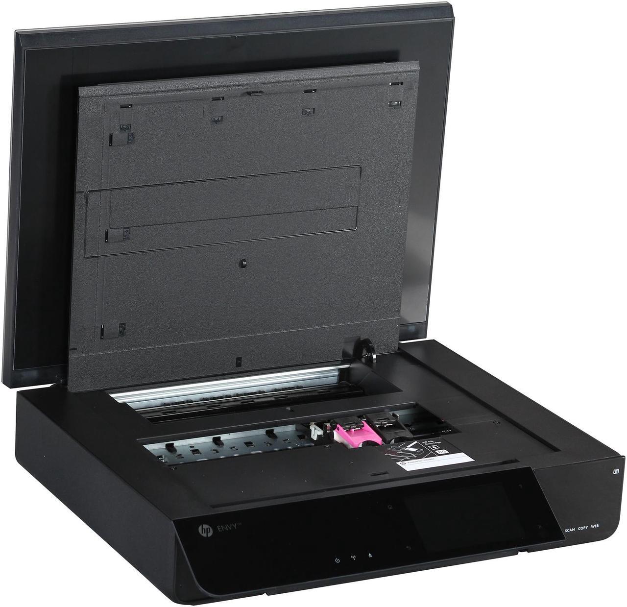 Alt view image 7 of 8 - HP Envy 120 Bundle (CZ022A#B1H) Up to 28 ppm Black Print Speed 4800 x 1200 dpi Color Print Quality USB / Wi-Fi Thermal Inkjet MFC / All-In-One Color Printer w/ Vigor Electronics GWC USB 2.0 Cable & Avanquest North America's Creativity Softw