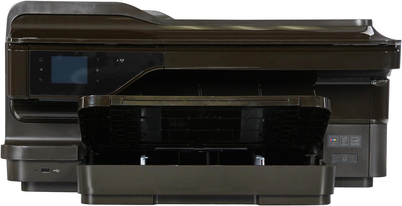 Alt view image 2 of 10 - HP Officejet 7612 Wide Format (G1X85A) Duplex 4800 dpi x 1200 dpi wireless/USB color Inkjet All-In-One Printer