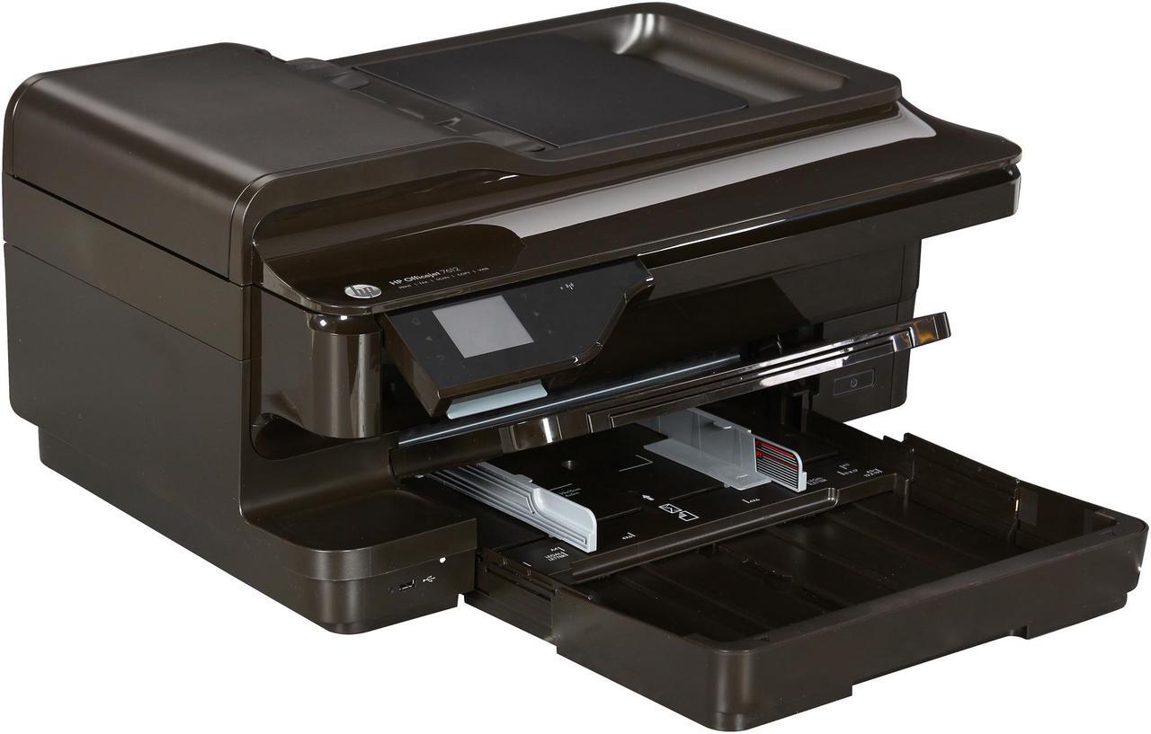 Alt view image 9 of 10 - HP Officejet 7612 Wide Format (G1X85A) Duplex 4800 dpi x 1200 dpi wireless/USB color Inkjet All-In-One Printer