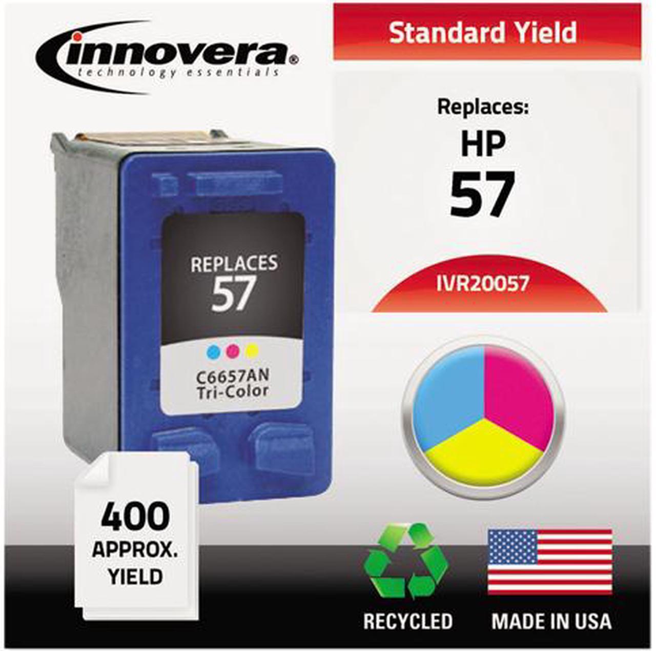 Main image of Innovera IVR20057 3 Colors Ink Cartridge, Replacement for HP C6657AN (HP 57)