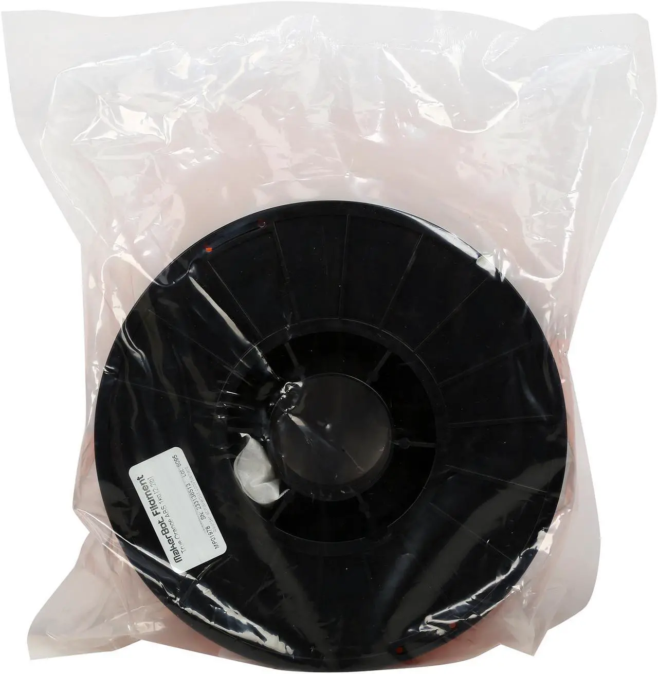 Alt view image 3 of 3 - MakerBot True Orange ABS Filament (1kg Spool)