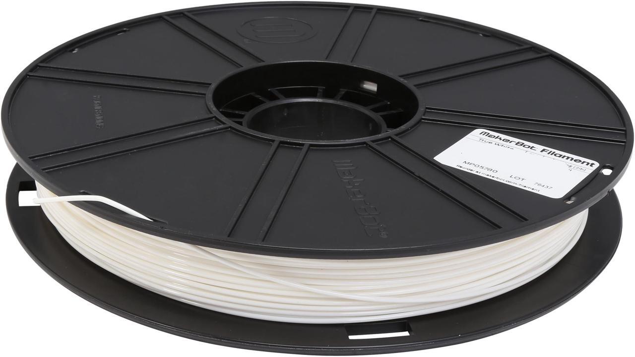 Main image of MakerBot True White PLA Filament (Large Spool)