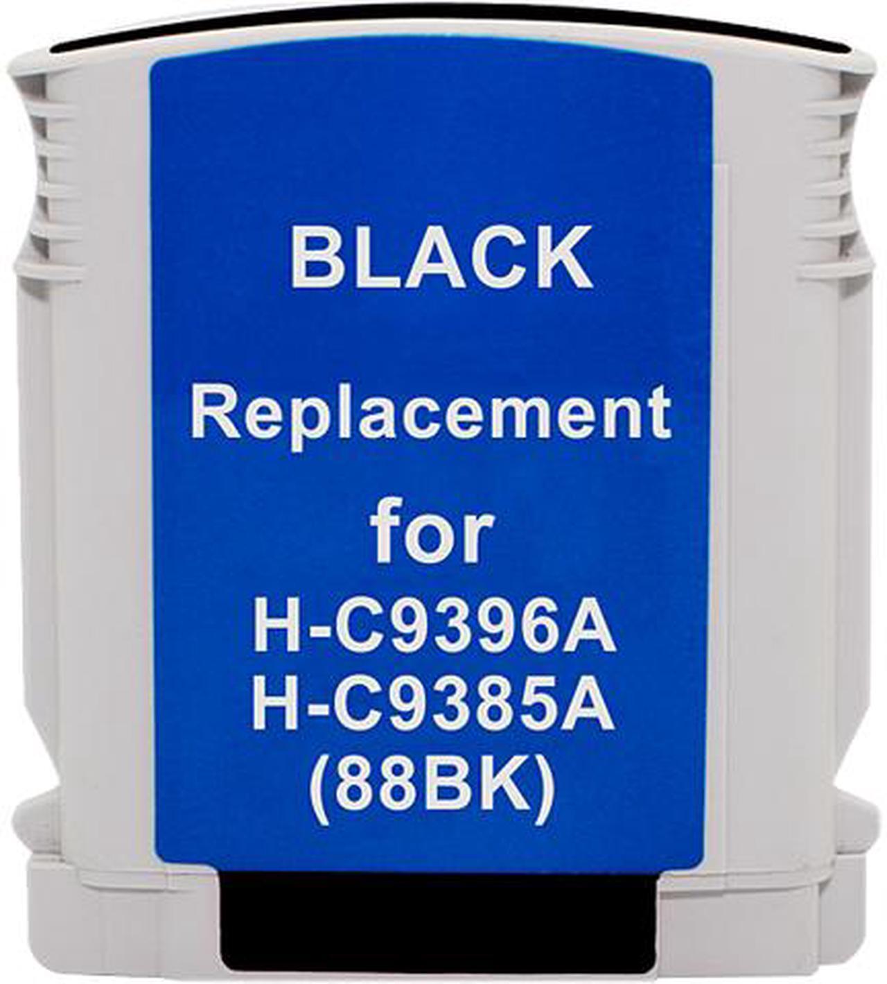 Main image of Green Project Remanufactured Black High Yield Ink Cartridge Replacement for HP 88XL C9396AN