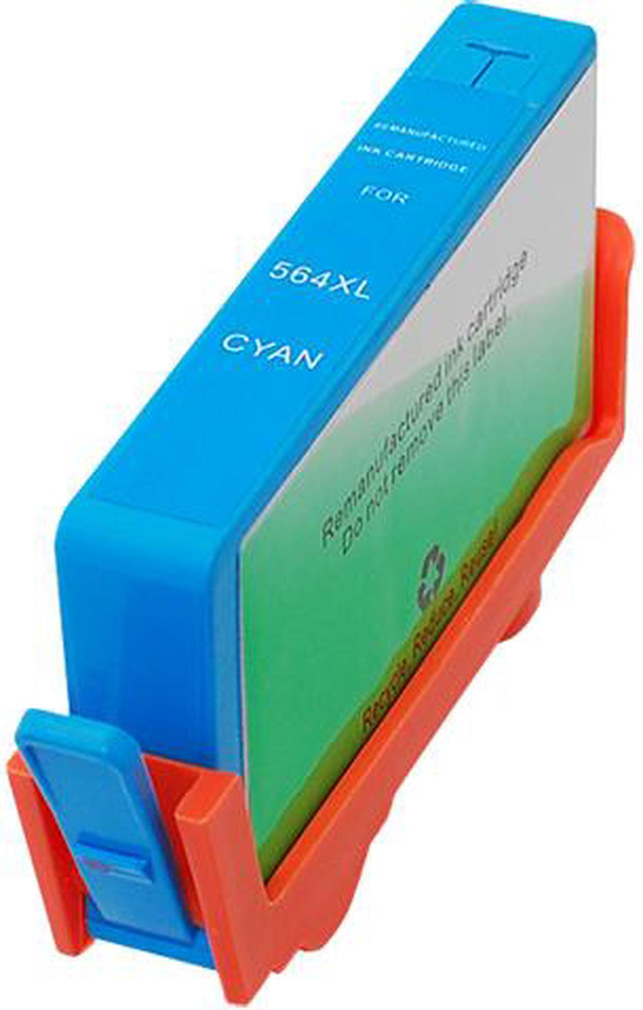 Main image of Green Project Remanufactured Cyan High Yield Ink Cartridge Replacement for HP 564XL CB323WN