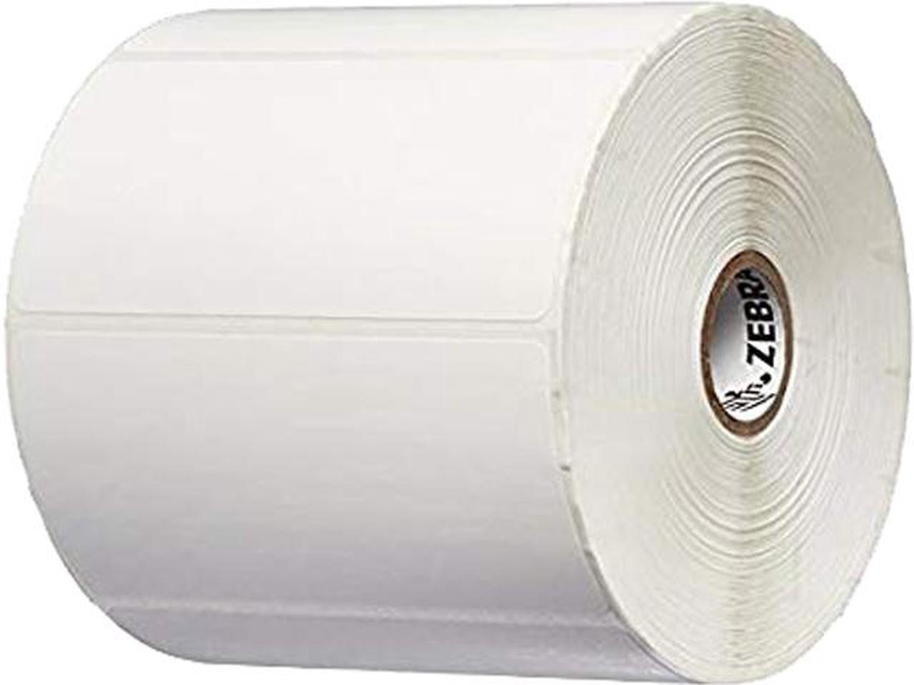 Zebra 10009530 4" x 2" Z-Select 4000T Labels - 1 Case (6 Rolls)