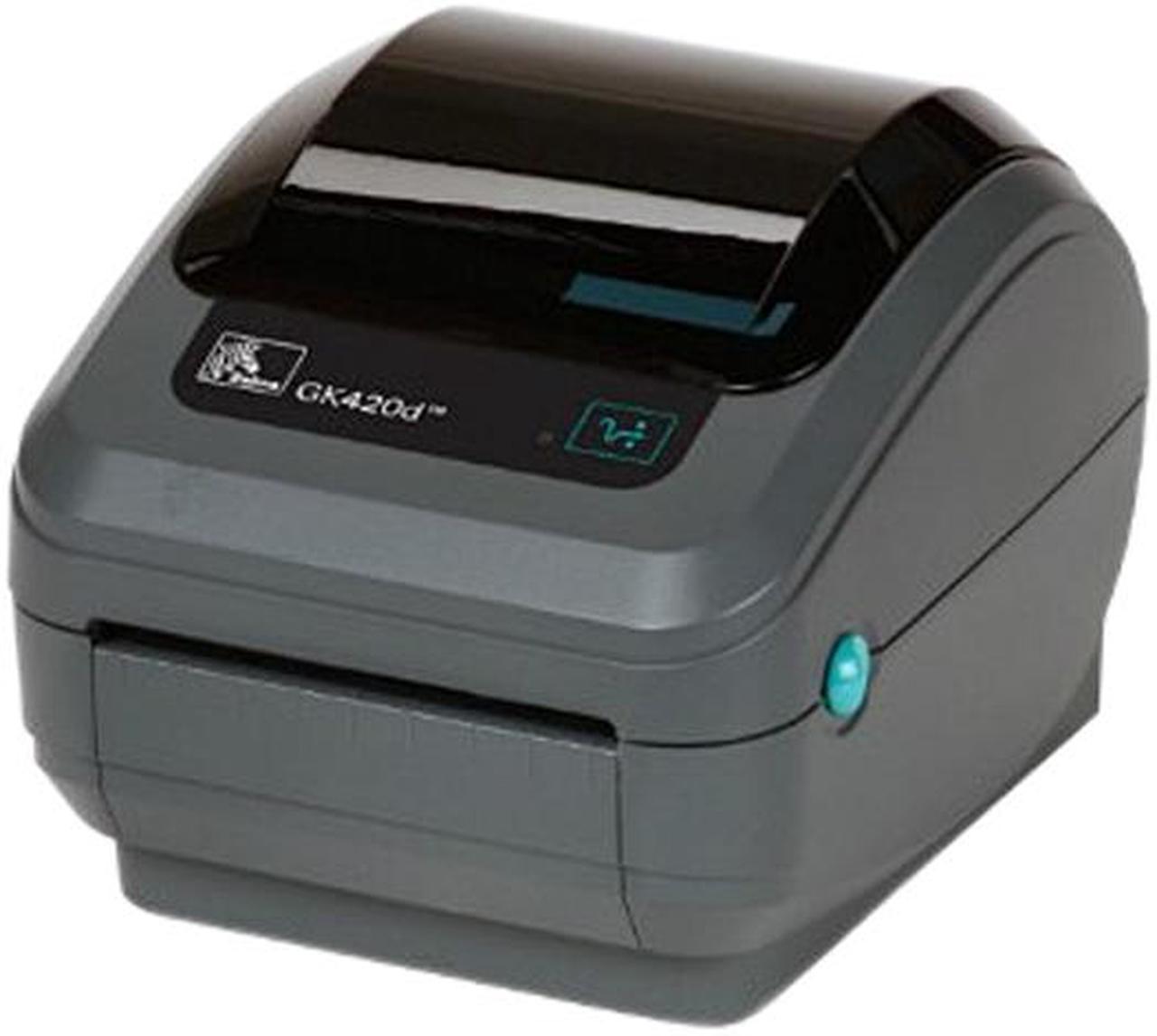 Zebra GK420d 4” Desktop Direct Thermal Label Printer, 203 dpi, USB, Ethernet, EPL, ZPLII - GK42-202210-000