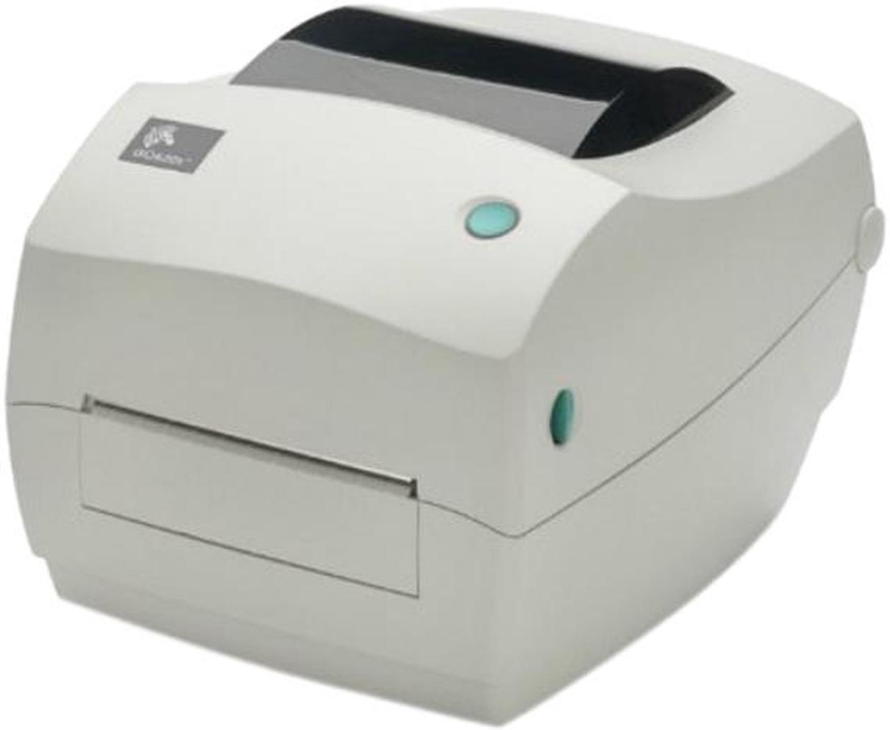 Zebra GC420t 4” Desktop Thermal Transfer Label Printer, 203 dpi, USB, Serial, Parallel (Centronics), Roll Dispenser, B Standard Flash/8MB SDRAM, EPL/ZPL - GC420-100511-000