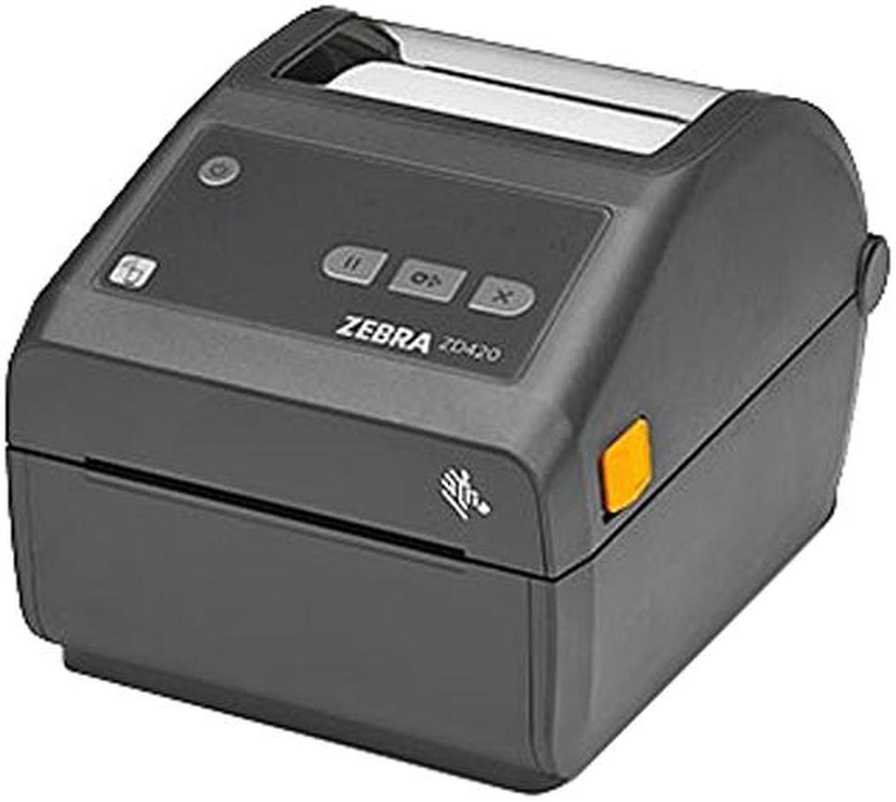 Zebra ZD420 4" Desktop Direct Thermal Label Printer, 203 dpi, USB, USB Host, Bluetooth LE, Modular Connectivity Slot - Ethernet, Standard EZPL - ZD42042-D01E00EZ