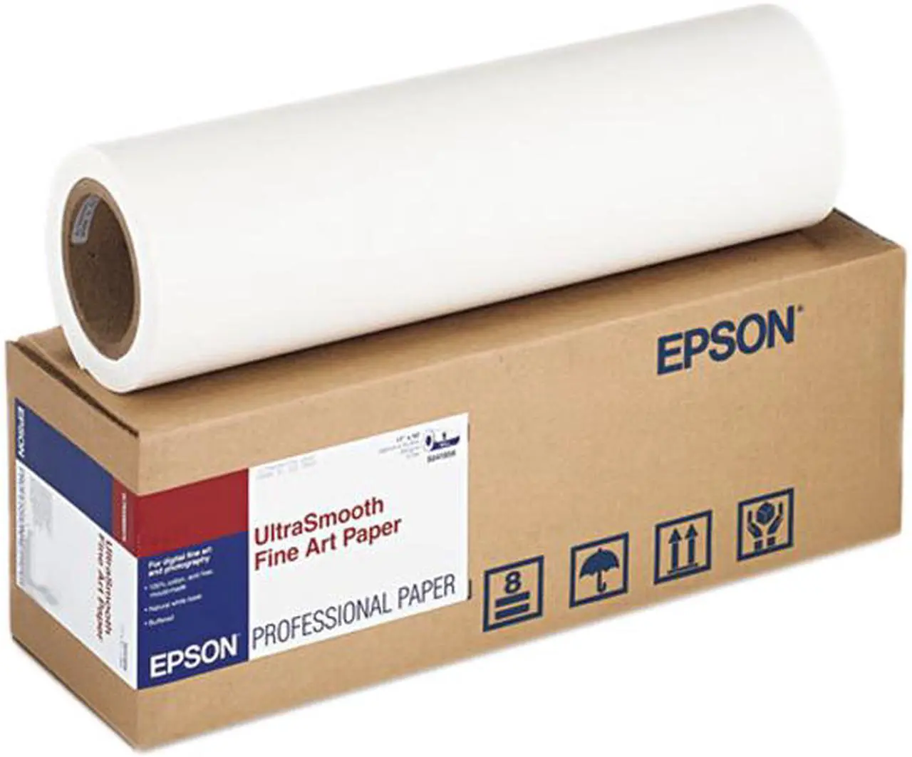 Main image of Epson America S041856 UltraSmooth Fine Art Paper, 250 g, 17" x 50 ft, 250g/m2, White