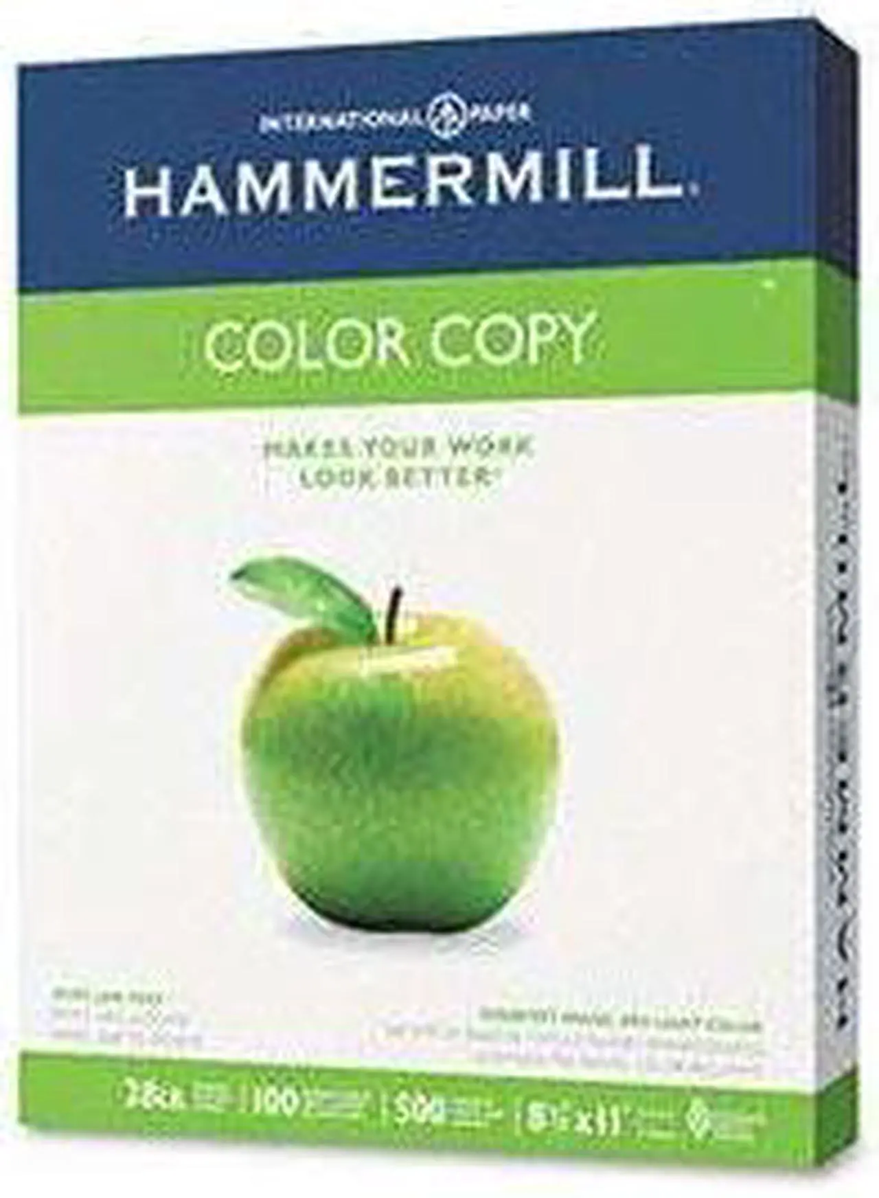 Alt view image 2 of 2 - Hammermill 10246-7 Color Copy Paper, 100 Brightness, 28lb, 8-1/2 x 11, Photo White, 500/Ream