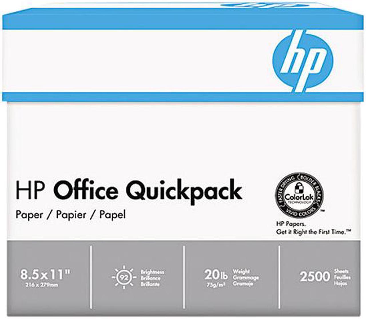 Main image of HP 112103 Office Paper, 92 Brightness, White, 2500 Sheets / Carton