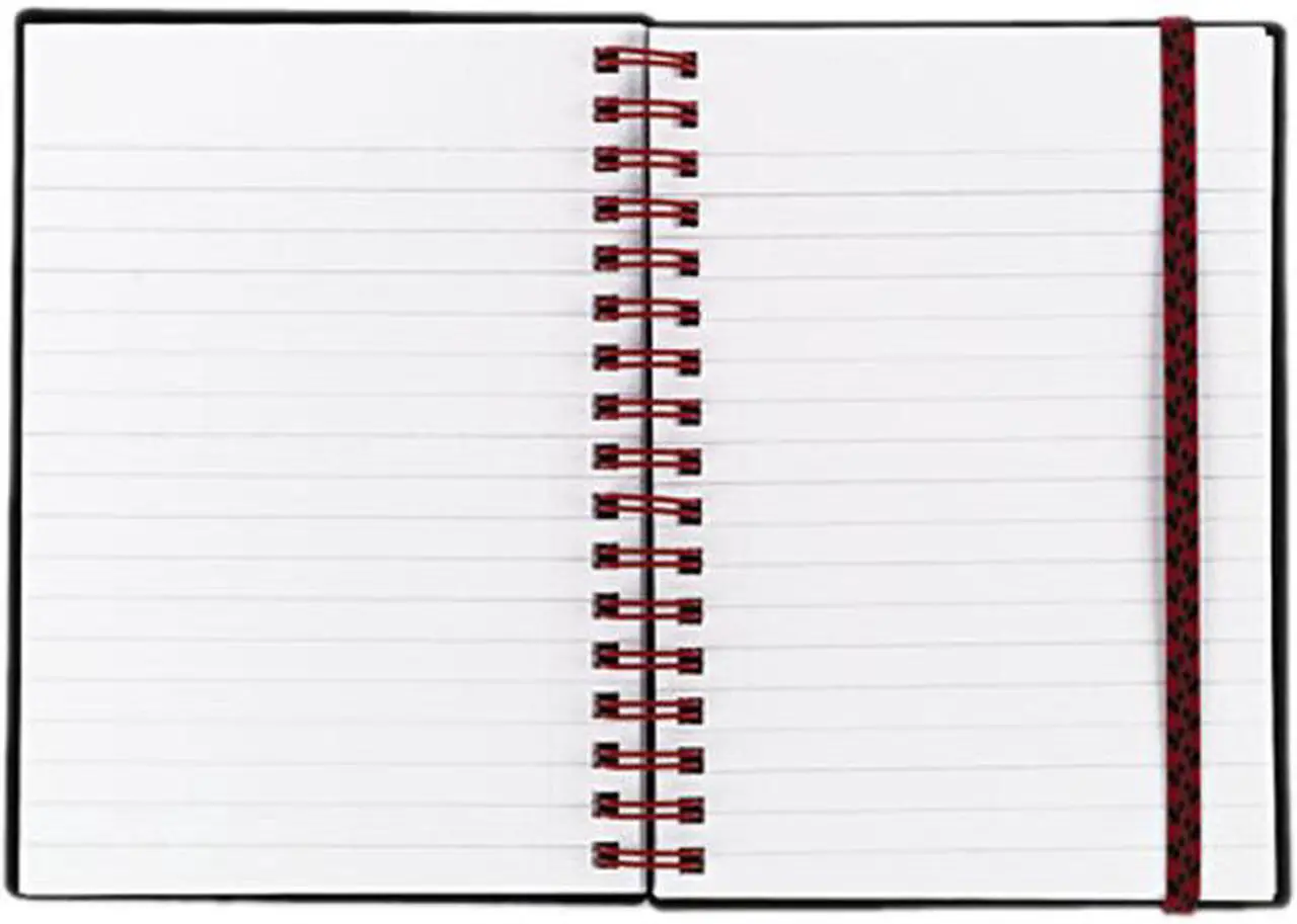 Main image of Black n' Red F67010 Poly Twinwire Notebook, Ruled, 5-7/8 x 4-1/8, White, 70 Sheets/Pad