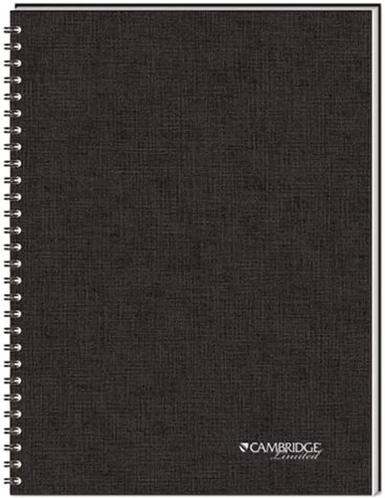 Main image of Mead 06074 Cambridge Limited Subject Wirebound Business Notebook, Legal Rule, 80-Sheets