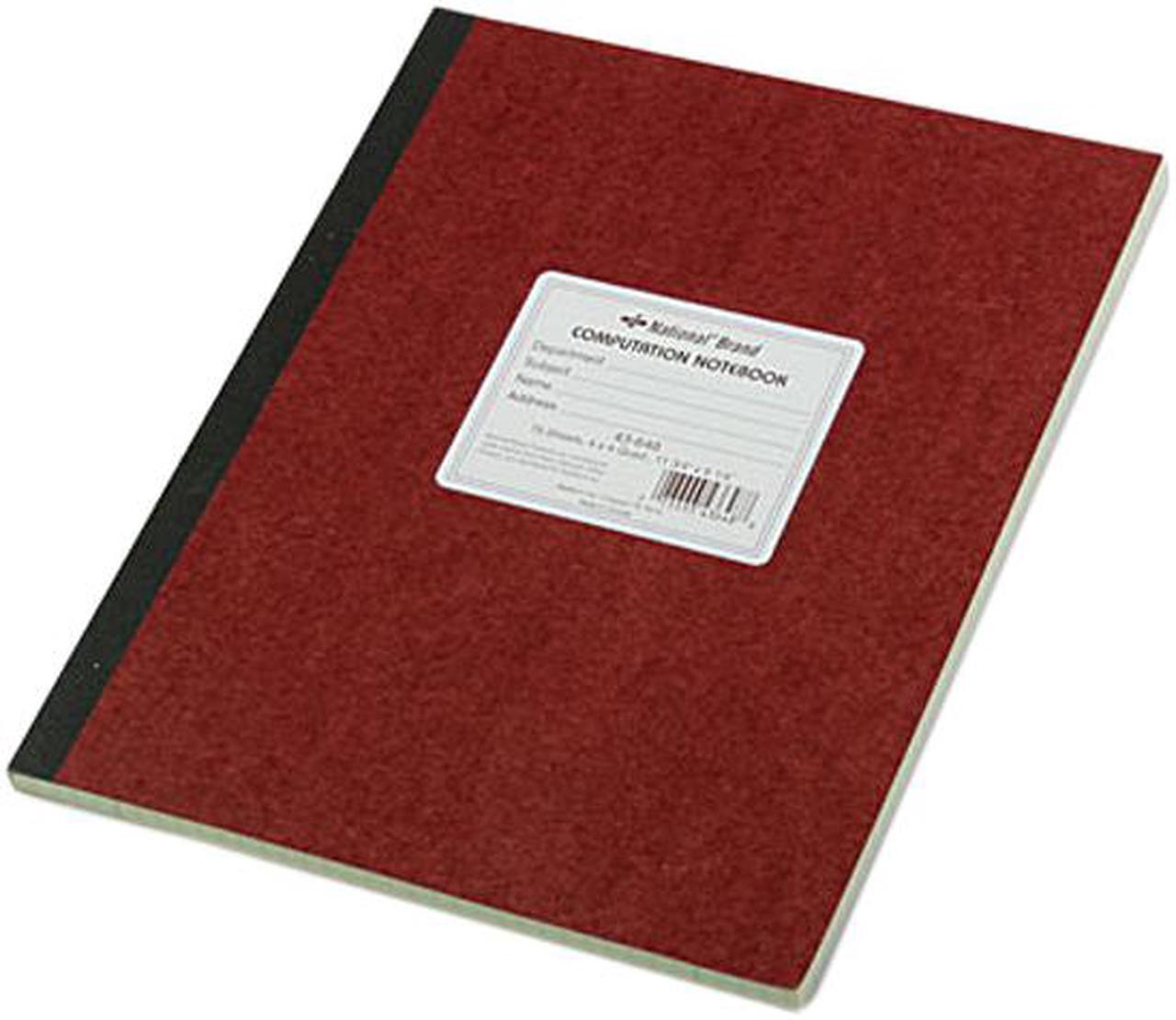 Main image of Rediform 43648 National Lab Computation Notebook 75 Sheets 9.25" x 11.75" - 1Each - Green Paper