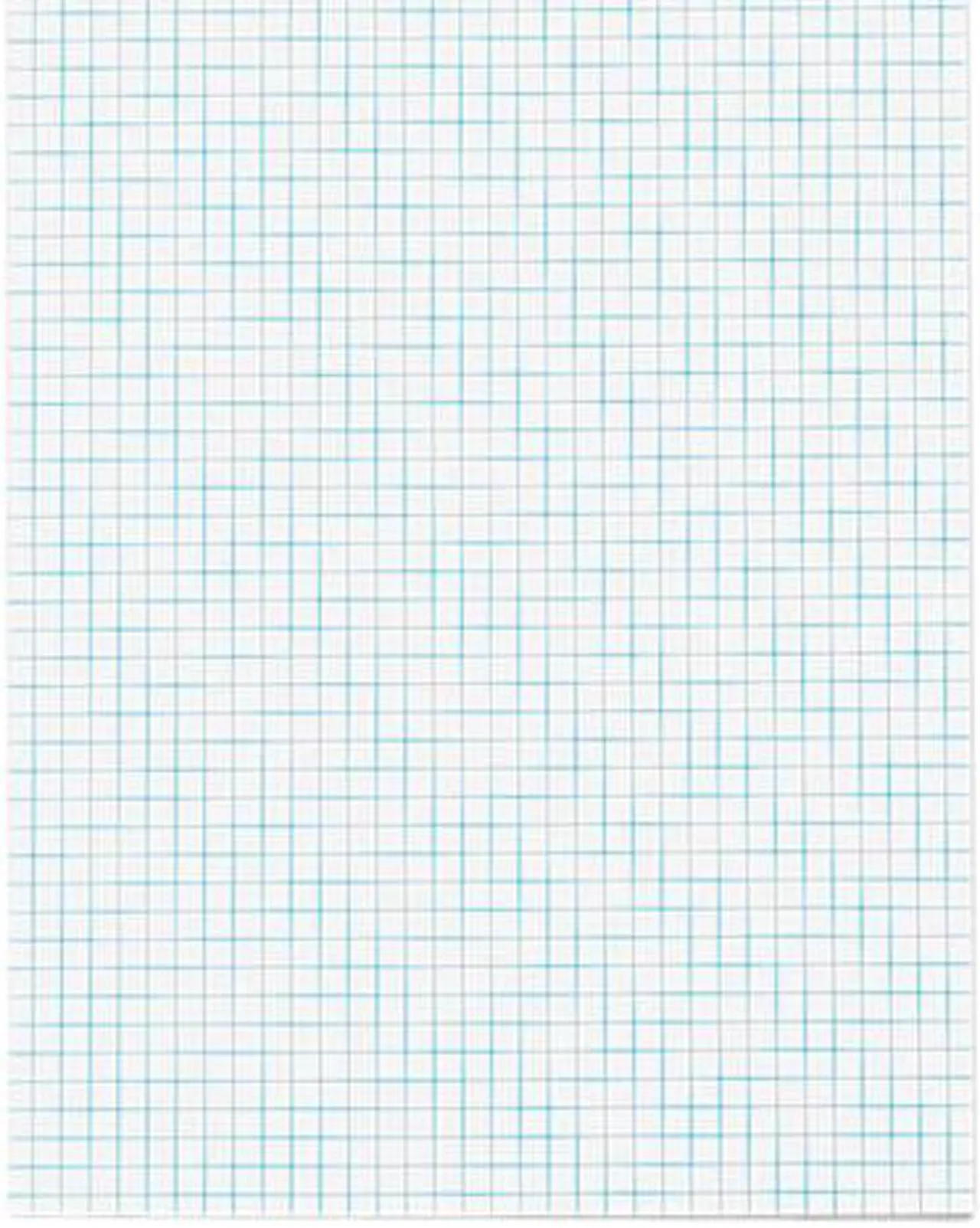 Main image of Tops 33041 Quadrille Pads, 4 Squares/inc, 8-1/2 x 11, White, 50 Sheets/Pad