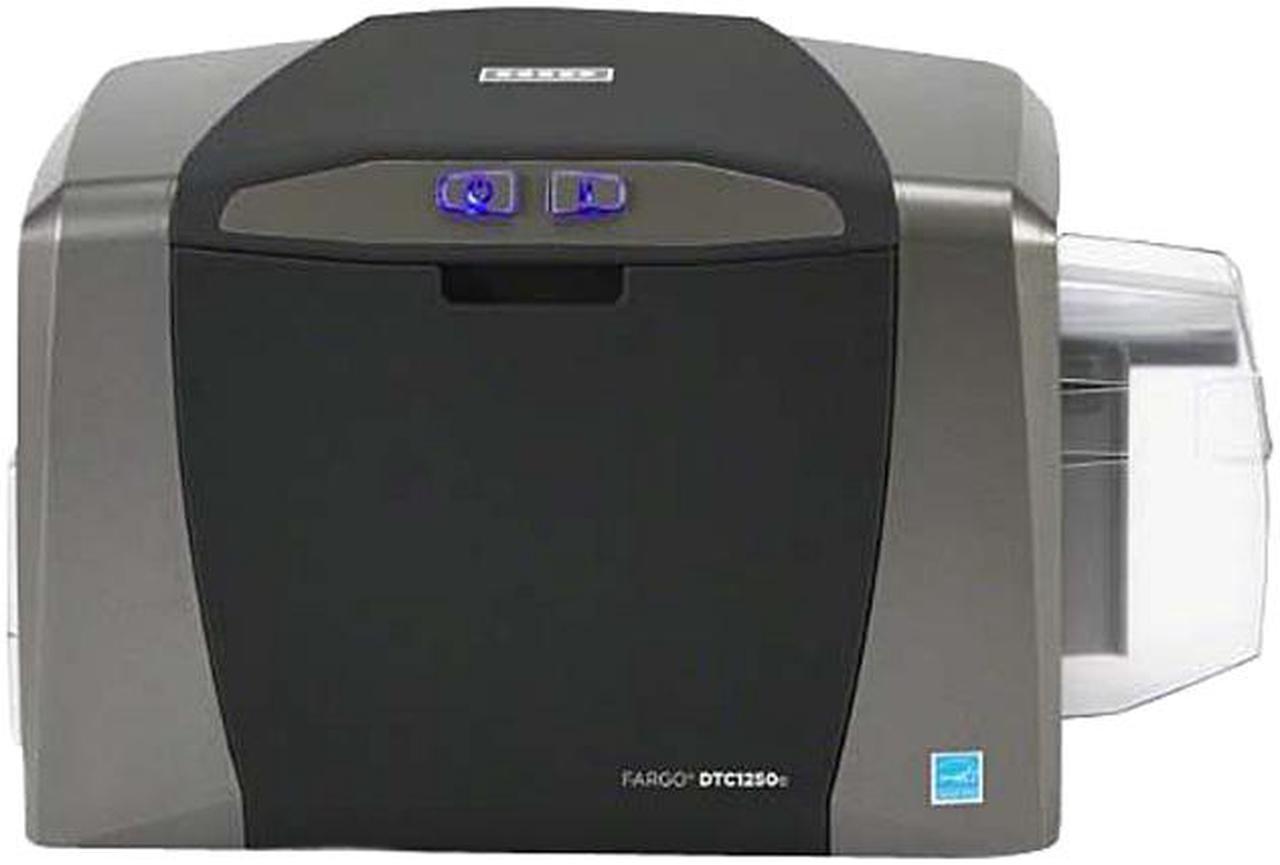 HID Global 050000 Fargo DTC1250e Single-sided ID Direct-to-Card Printer & Encoder, Base Model (NA), USB