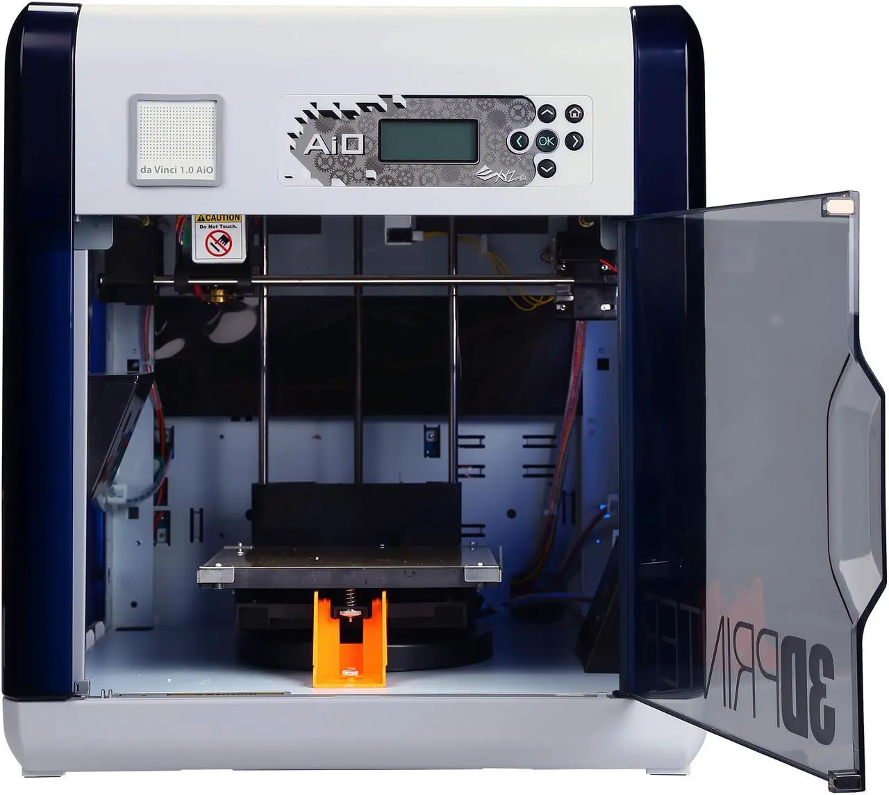 Alt view image 2 of 9 - XYZprinting da Vinci 1.0 AIO da Vinci FFF (Fused Filament Fabrication) 3D Printer