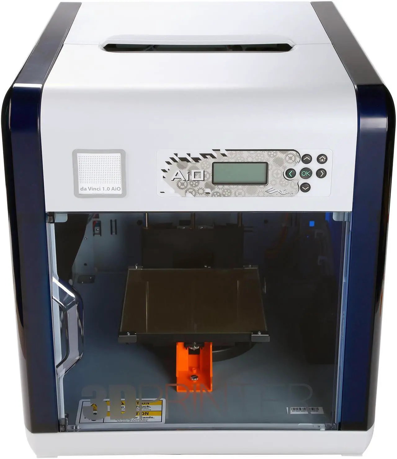 Alt view image 8 of 9 - XYZprinting da Vinci 1.0 AIO da Vinci FFF (Fused Filament Fabrication) 3D Printer