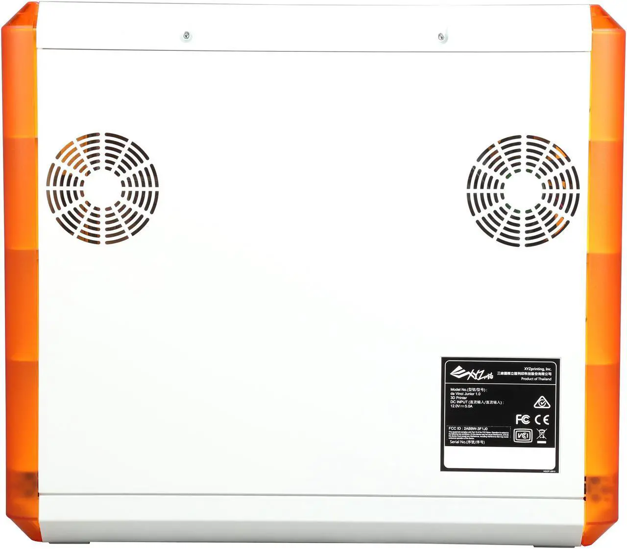 Alt view image 4 of 7 - XYZprinting da Vinci Jr. 1.0 FFF (Fused Filament Fabrication) PLA Single Nozzle 3D Printer