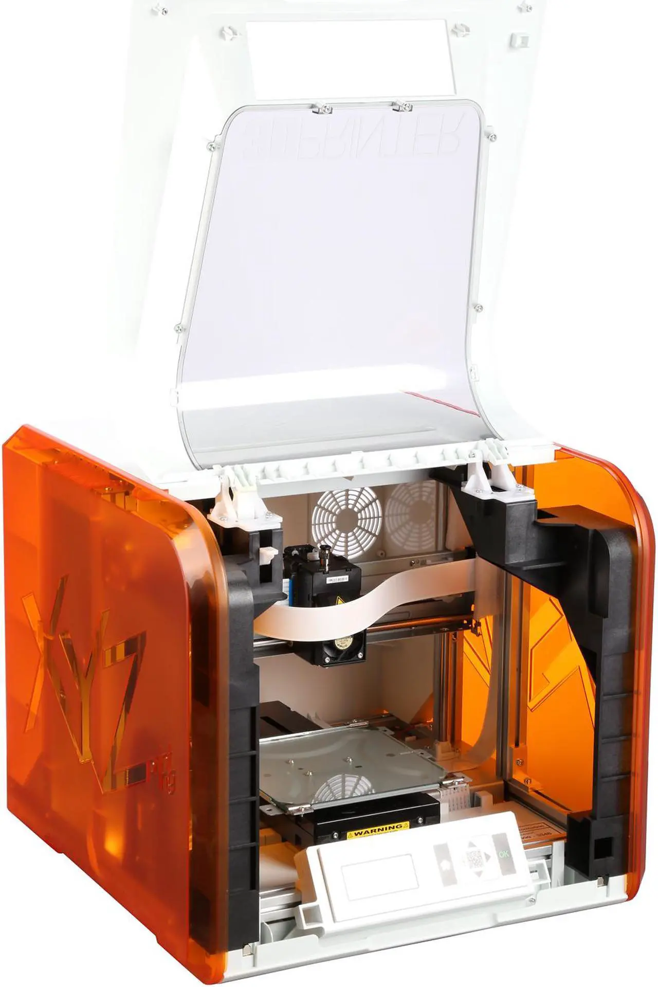 Alt view image 5 of 7 - XYZprinting da Vinci Jr. 1.0 FFF (Fused Filament Fabrication) PLA Single Nozzle 3D Printer