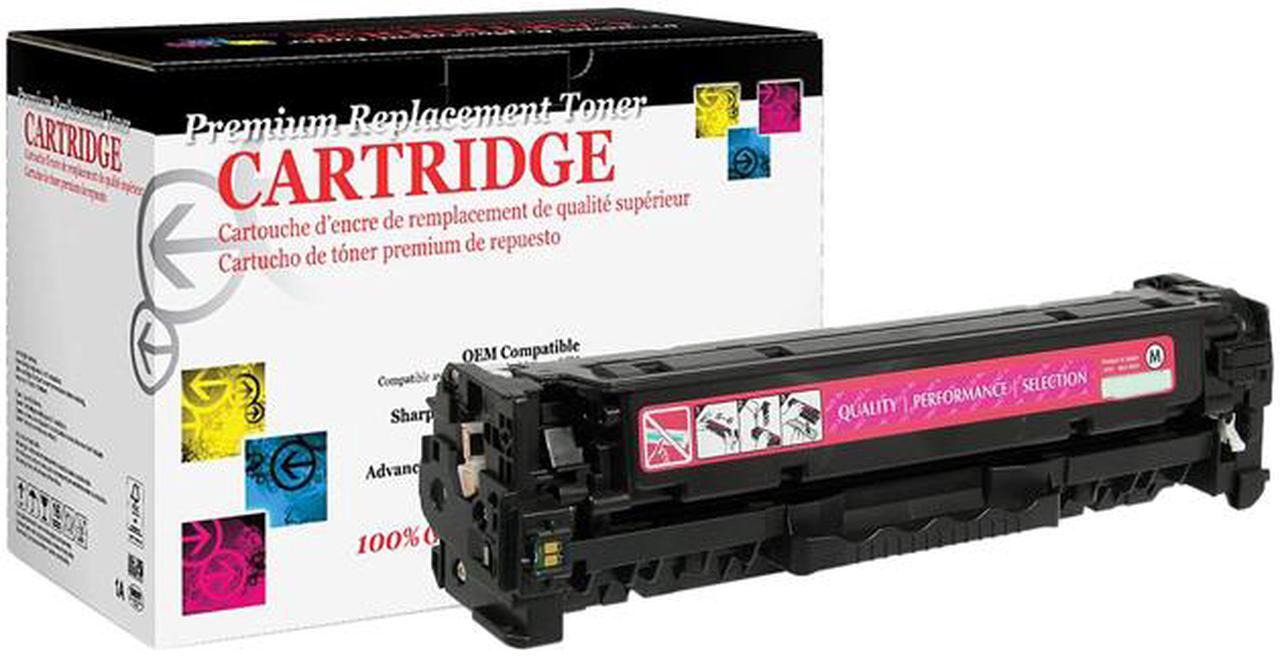 Main image of West Point Products Compatible Magenta Toner Cartridge (Alternative for HP 304A/CC533A/Canon 118)