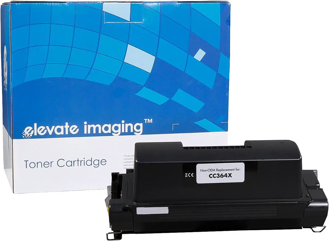 Main image of Elevate Remanufactured AHWCC364X Black Toner, Replacement for HP CC364X 64X