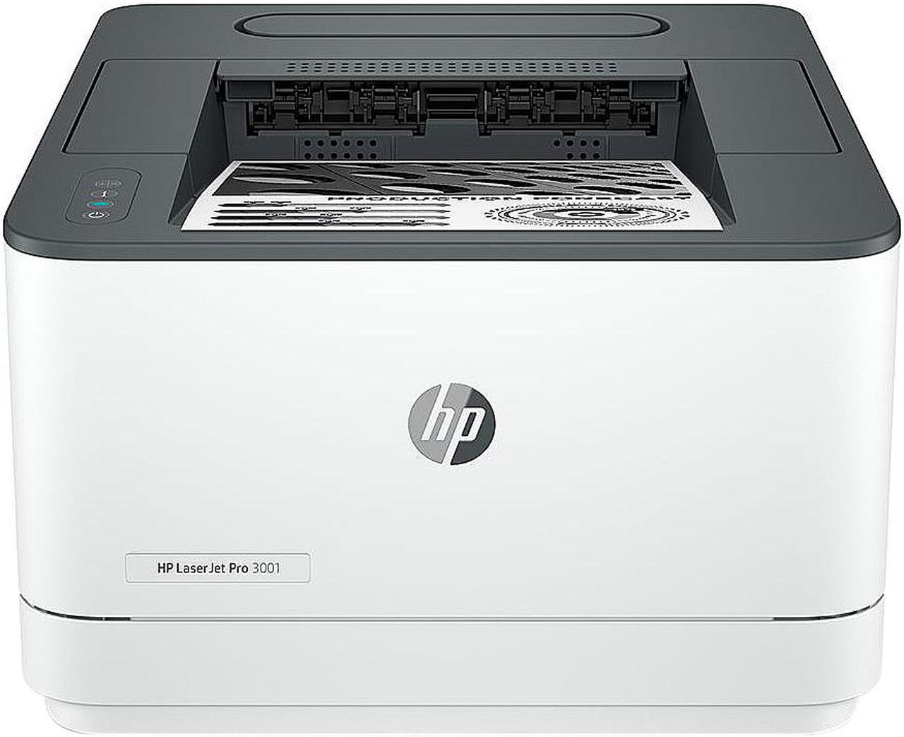 HP LaserJet Pro 3001dw SMB Monochrome Wireless 802.11b/g/n Laser Printer