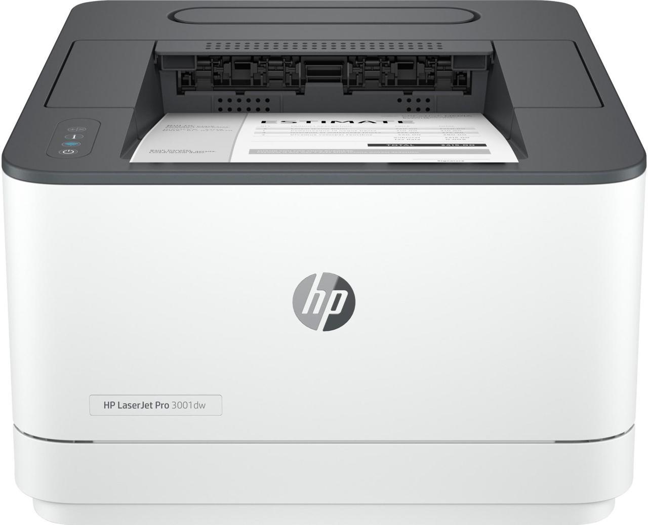 HP LaserJet Pro 3001dwe SMB Up to 35 ppm Monochrome Ethernet (RJ-45) / USB / Wi-Fi Laser Printer