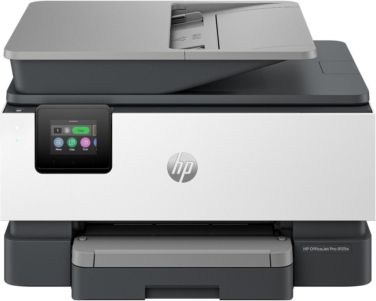 HP OfficeJet Pro 9125e Wireless Color All-in-One Printer with Bonus 6 Months Instant Ink with HP+, Gray, Medium 403X0A#B1H