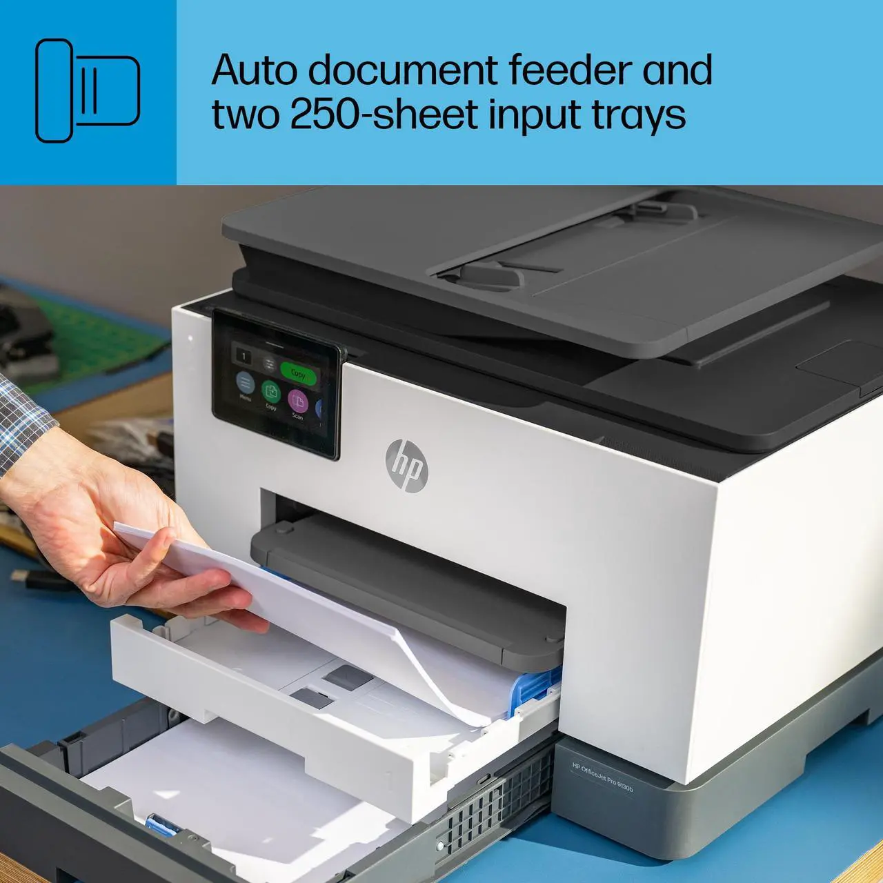 Alt view image 11 of 16 - HP OfficeJet Pro 9130b All-in-One Printer