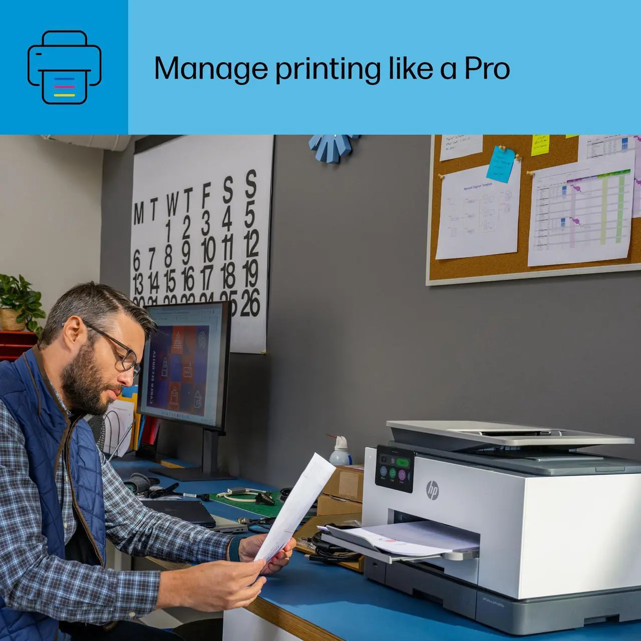 Alt view image 14 of 16 - HP OfficeJet Pro 9130b All-in-One Printer