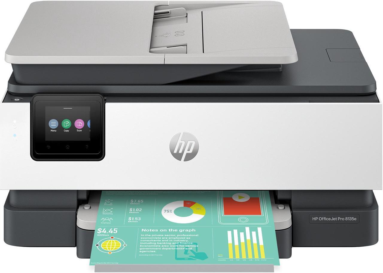 HP OfficeJet Pro 8135e All-in-One Printer w/ bonus 12months Instant Ink through HP+ 40Q35A#B1H