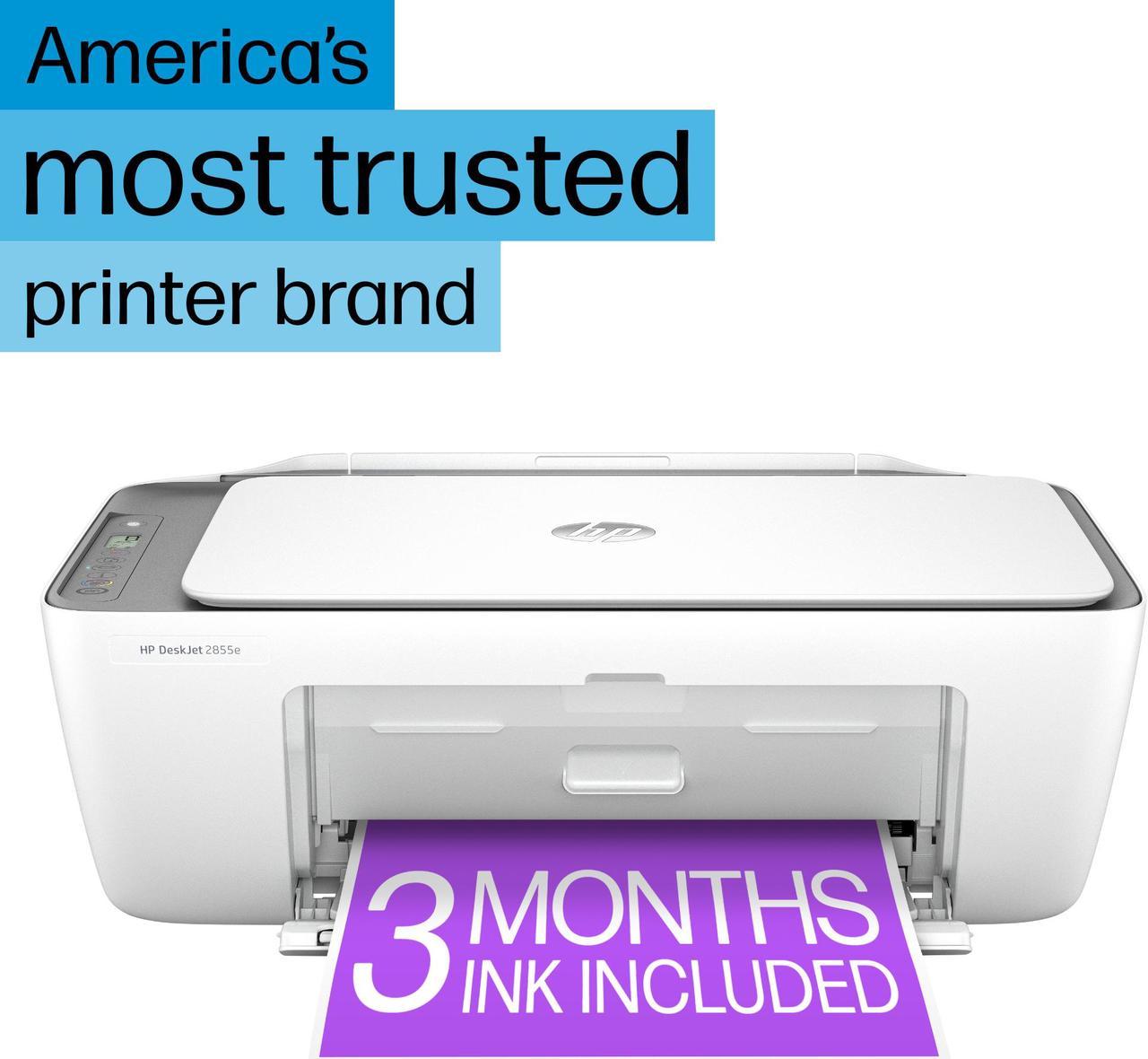 HP DeskJet 2855e All-in-One Wireless Color Printer