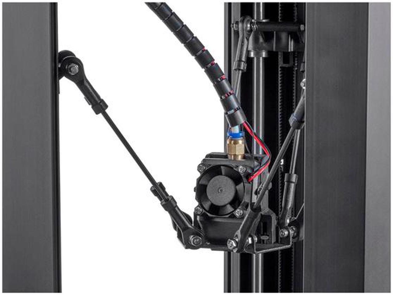 Alt view image 4 of 6 - Monoprice Mini Delta v2 3D Printer (110 x 120mm) Heated Build Plate, PoloPrint Pro Wi-Fi, Auto Resume, Advanced Gcode Auto Leveling, Open Source, Works with PLA & ABS