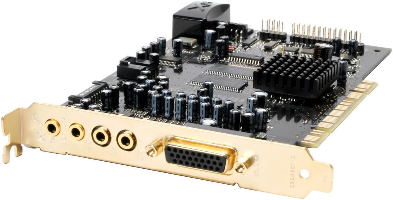 Alt view image 2 of 10 - Creative Sound Blaster X-Fi Platinum Fatal1ty Champion 70SB046A00003 7.1 Channels 24-bit 192KHz PCI Interface Sound Card