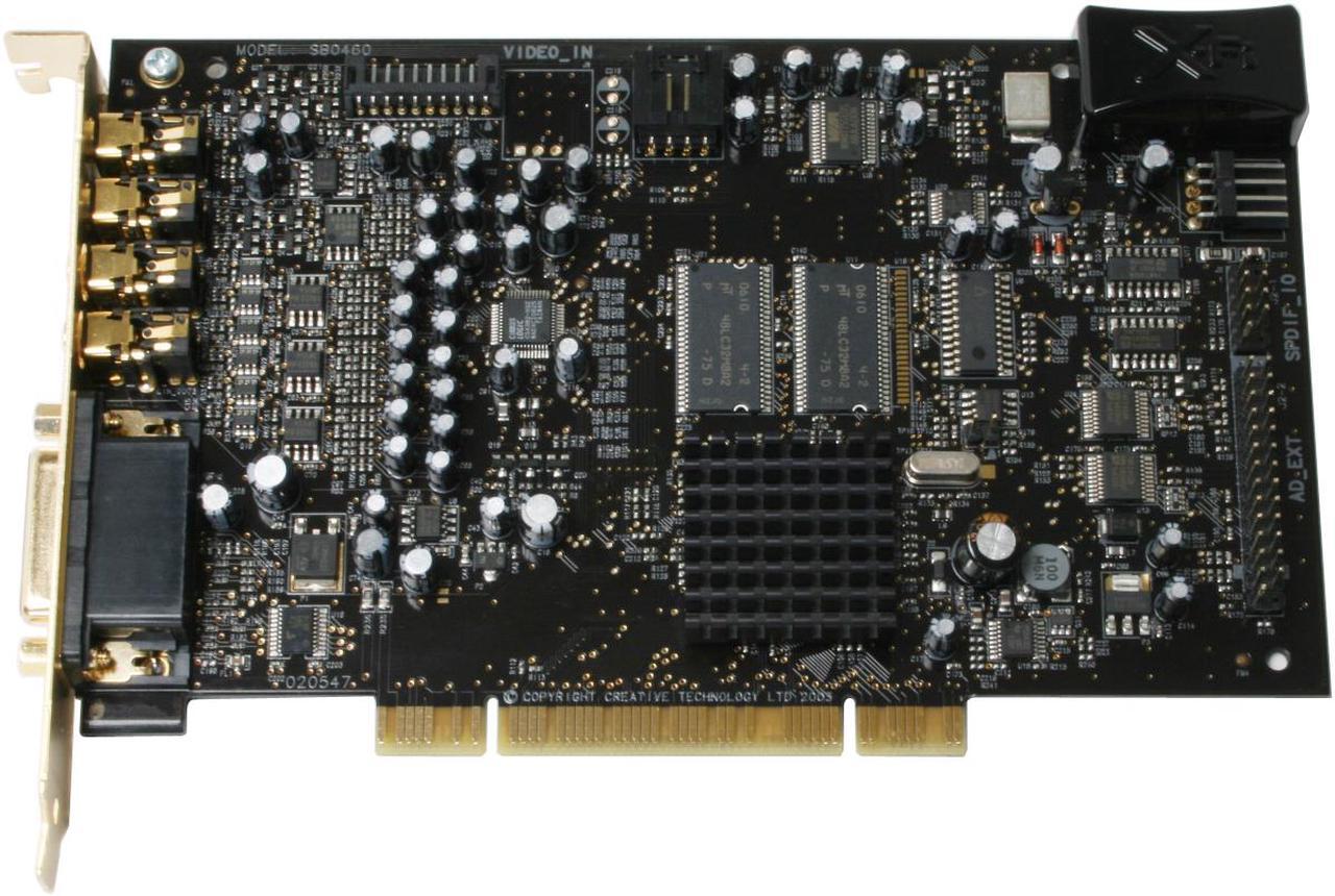 Alt view image 3 of 10 - Creative Sound Blaster X-Fi Platinum Fatal1ty Champion 70SB046A00003 7.1 Channels 24-bit 192KHz PCI Interface Sound Card