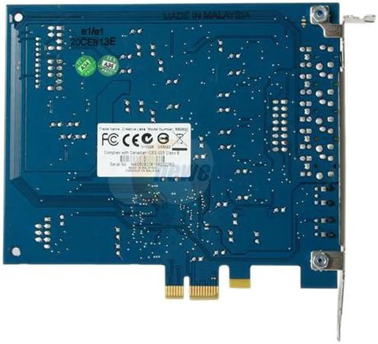 Alt view image 4 of 5 - Creative Sound Blaster X-Fi Xtreme Audio VARPAK 7.1 Channels 24-bit 96KHz PCI Express x1 Interface Sound Card - OEM