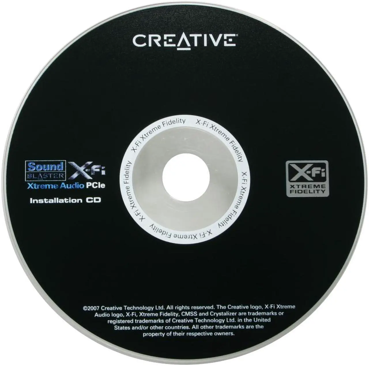 Alt view image 5 of 5 - Creative Sound Blaster X-Fi Xtreme Audio VARPAK 7.1 Channels 24-bit 96KHz PCI Express x1 Interface Sound Card - OEM