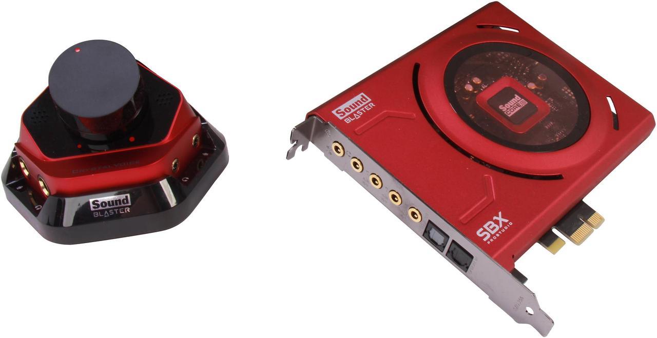 Creative Sound Blaster Zx 116dB PCIe Gaming Sound Card with 600 ohm Headphone Amp and Desktop Audio Control Module