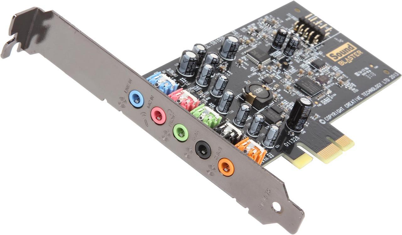 Creative Sound Blaster Audigy FX PCIe 5.1 Sound Card with High Performance Headphone Amp