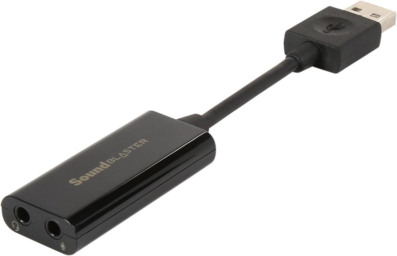 Creative Labs Sound Blaster Play! 3 External USB Sound Adapter for Windows and Mac. Plug and Play (No Drivers Required). Upgrade to 24-Bit 96Khz Playback