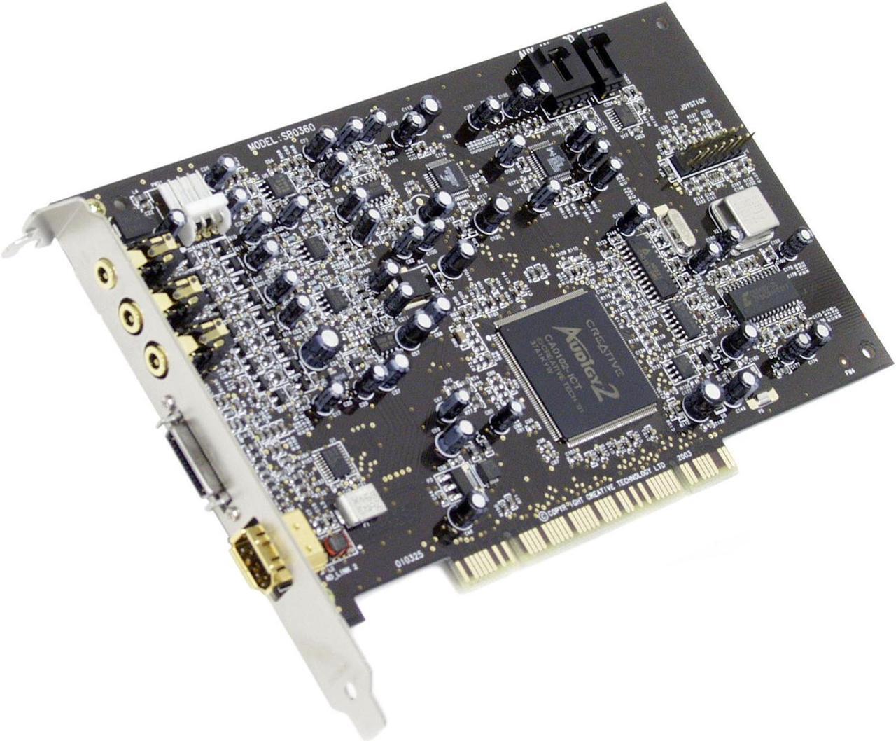 Main image of Creative Sound Blaster Audigy2 ZS Platinum Pro 70SB036000000 7.1 Channels 24-bit 192KHz PCI Interface Sound Card