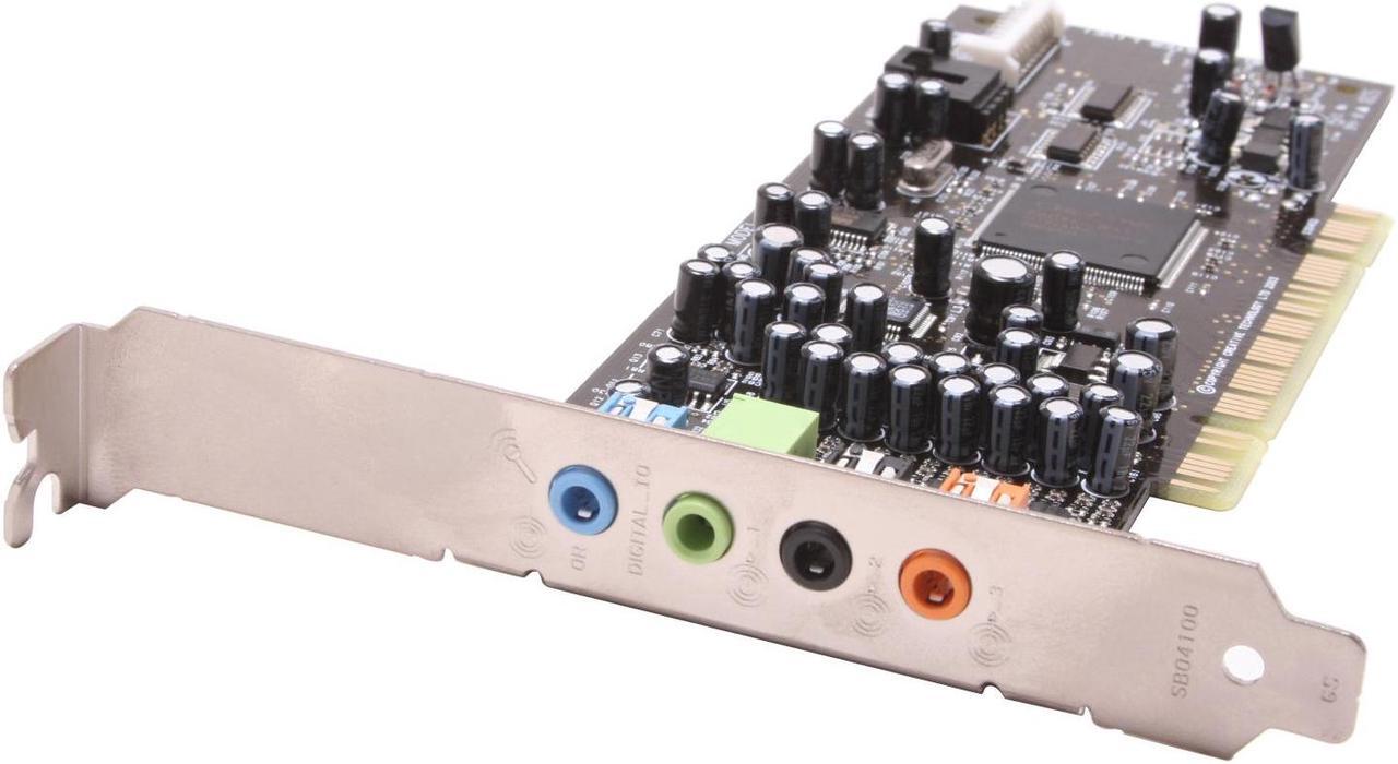Main image of Creative Sound Blaster Live! 24bit 70SB041000000 7.1 Channels 24-bit 96KHz PCI Interface Sound Card