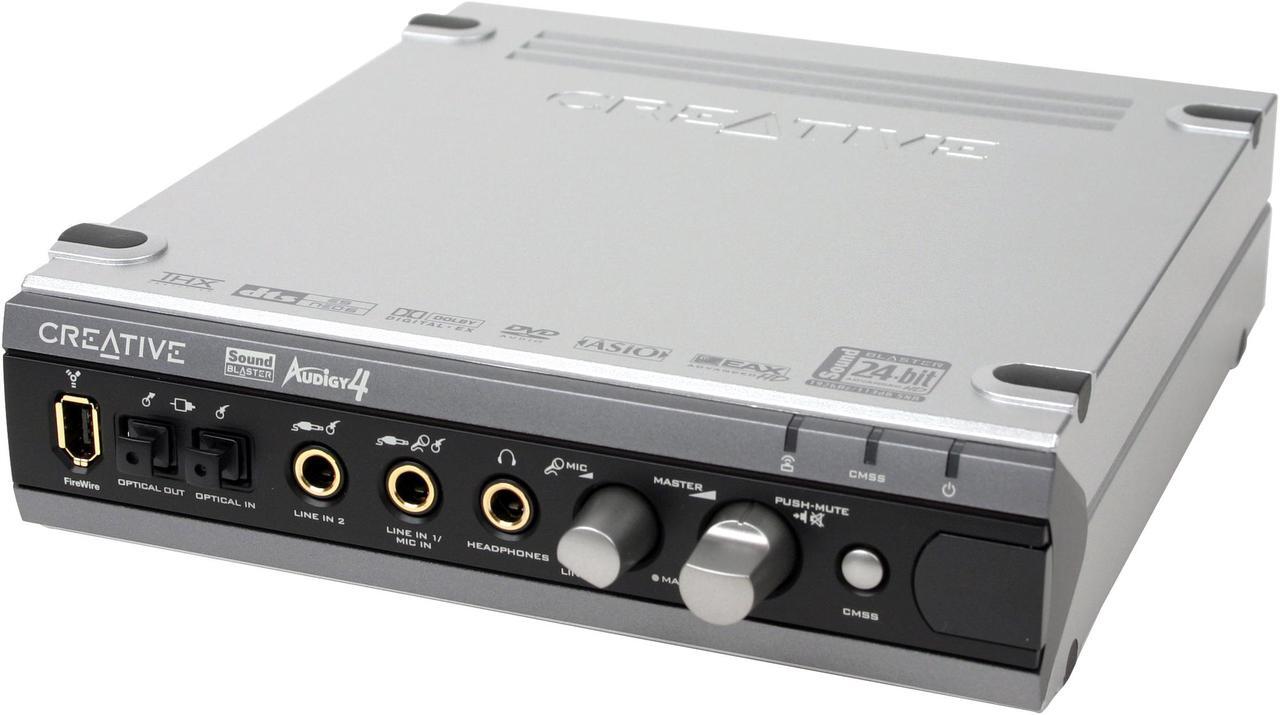 Alt view image 3 of 7 - Creative Sound Blaster Audigy 4 Pro 7.1 Channels 24-bit 192KHz PCI Interface Sound Card