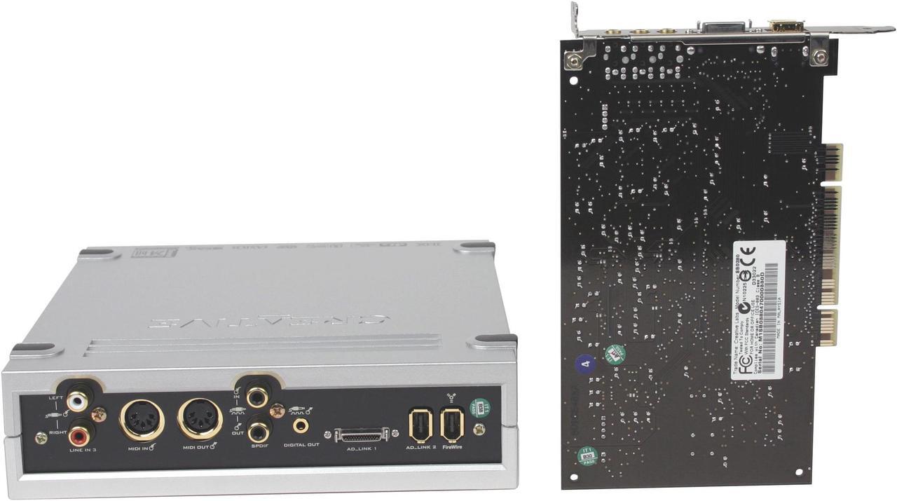 Alt view image 2 of 7 - Creative Sound Blaster Audigy 4 Pro 7.1 Channels 24-bit 192KHz PCI Interface Sound Card