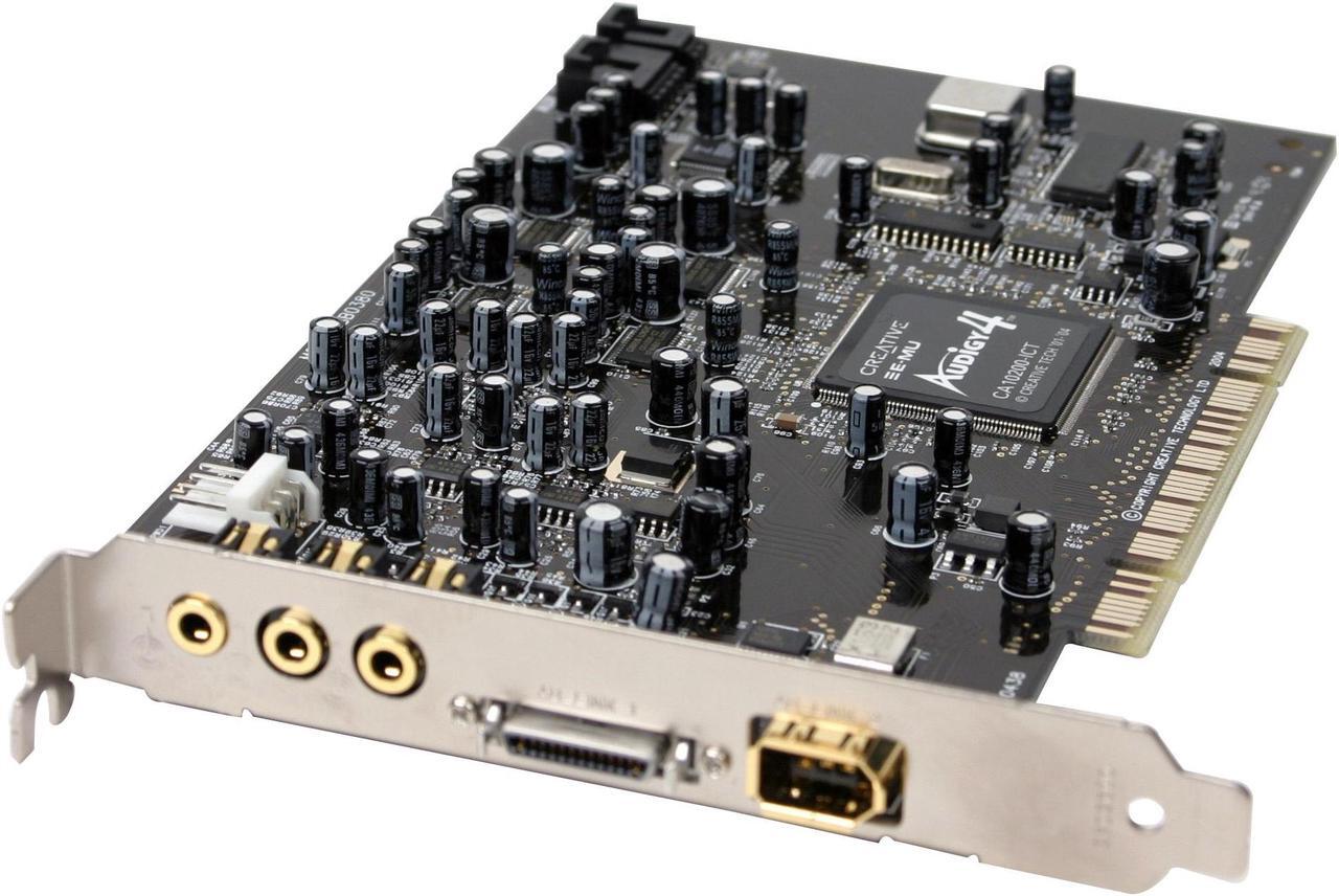 Alt view image 4 of 7 - Creative Sound Blaster Audigy 4 Pro 7.1 Channels 24-bit 192KHz PCI Interface Sound Card