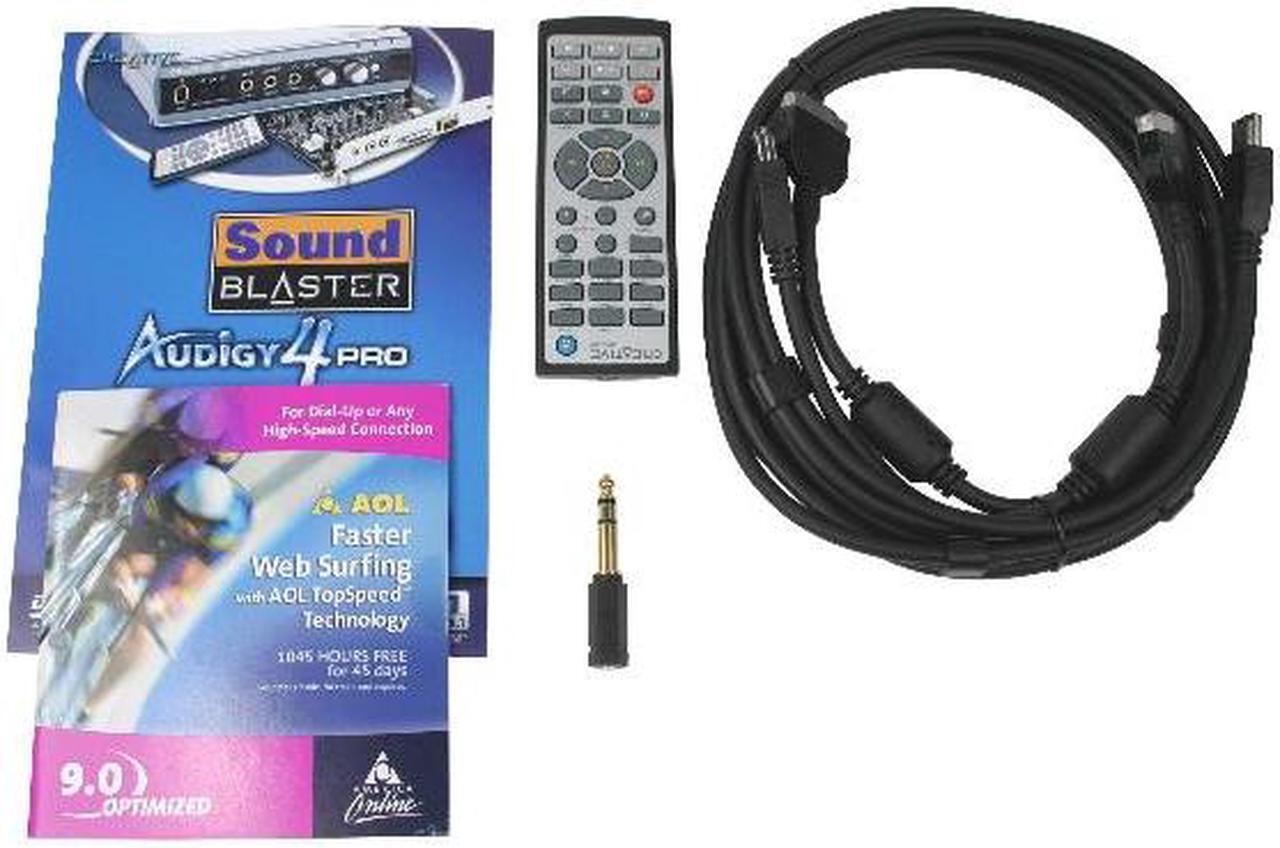Alt view image 5 of 7 - Creative Sound Blaster Audigy 4 Pro 7.1 Channels 24-bit 192KHz PCI Interface Sound Card