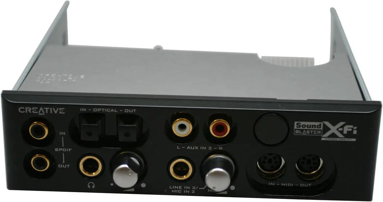 Alt view image 3 of 8 - Creative SOUND BLASTER X-Fi Platinum 7.1 Channels 24-bit 96KHz PCI Interface Sound Card