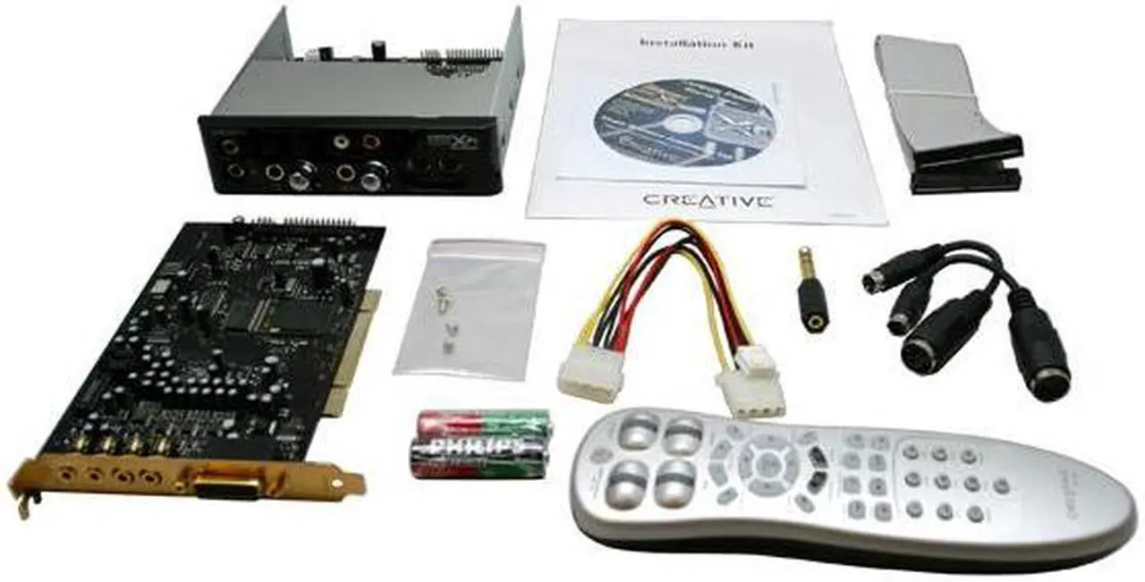 Alt view image 7 of 8 - Creative SOUND BLASTER X-Fi Platinum 7.1 Channels 24-bit 96KHz PCI Interface Sound Card