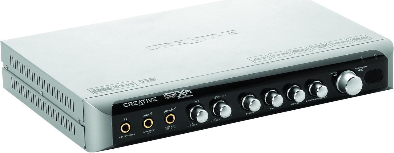 Alt view image 3 of 7 - Creative Sound Blaster X-Fi Elite Pro 7.1 Channels 24-bit 192KHz PCI Interface Sound Card